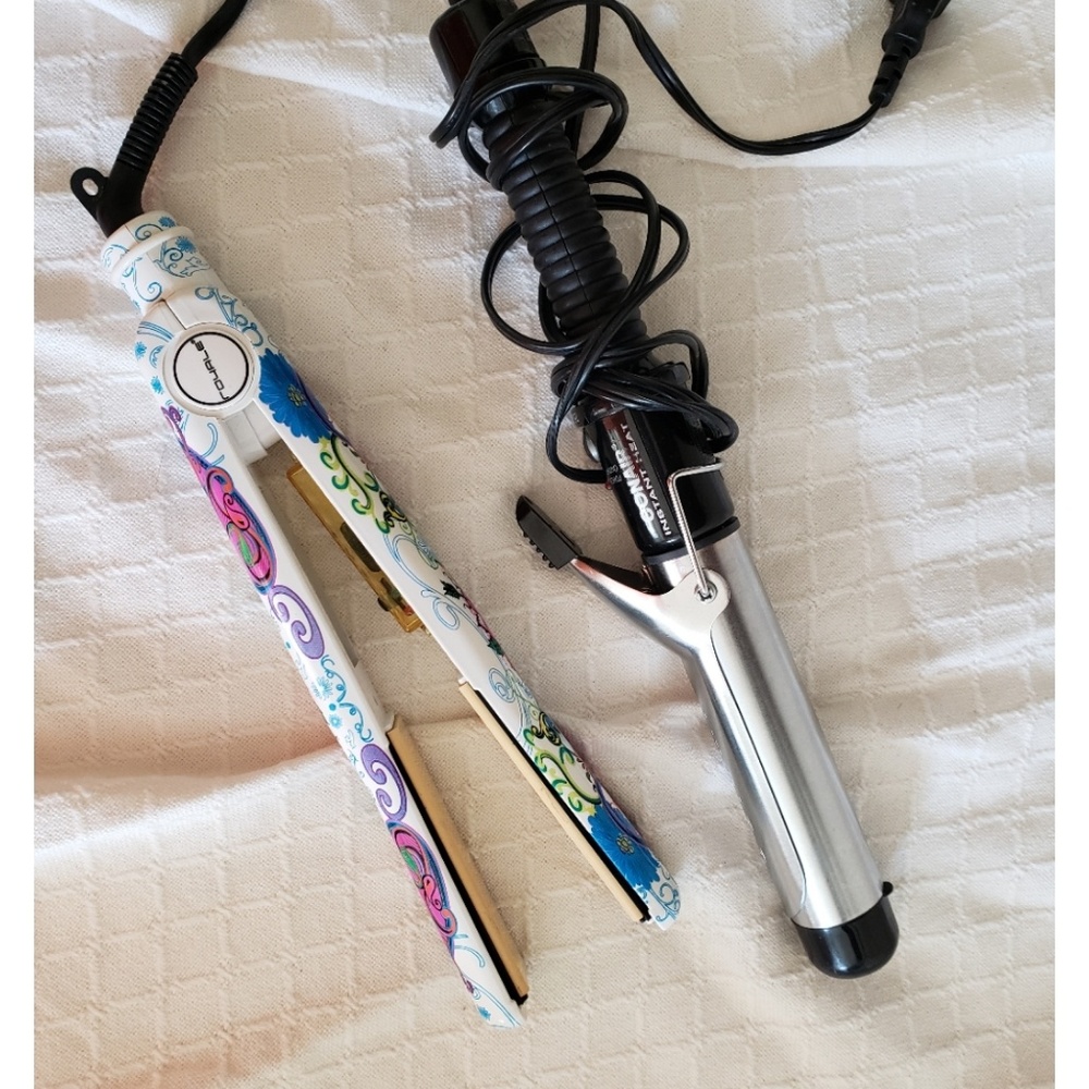 Royale flat iron and Conair Instant Heat iron